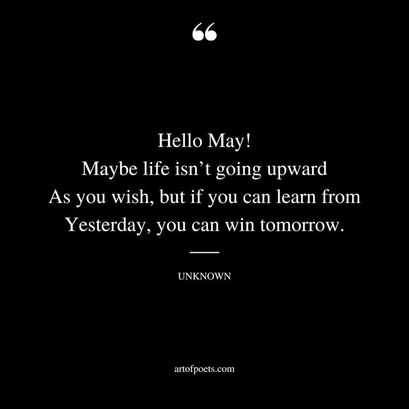 Hello May